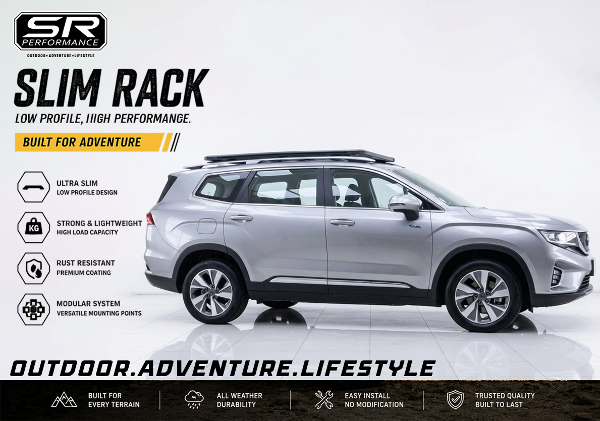 ALUMINUM SLIM RACK MEDIUM 180X125CM GEELY OKAVANGO